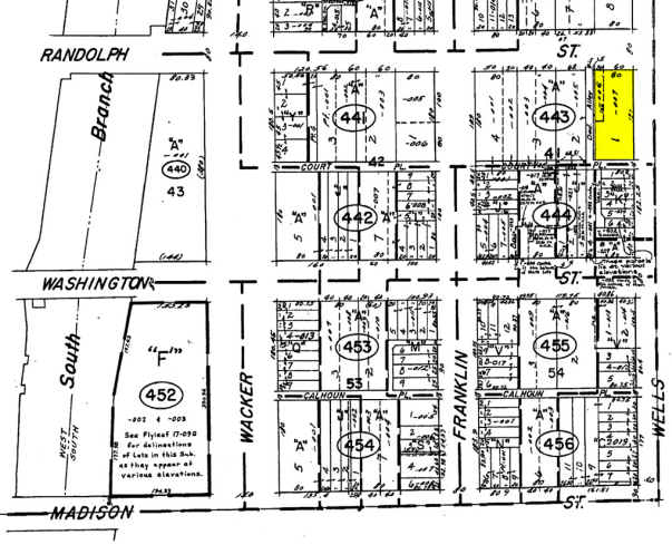 205 W Randolph St, Chicago, IL for sale - Plat Map - Image 1 of 1