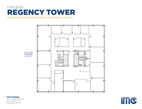 9550 Regency Square Blvd, Jacksonville, FL for rent Floor Plan- Image 1 of 8