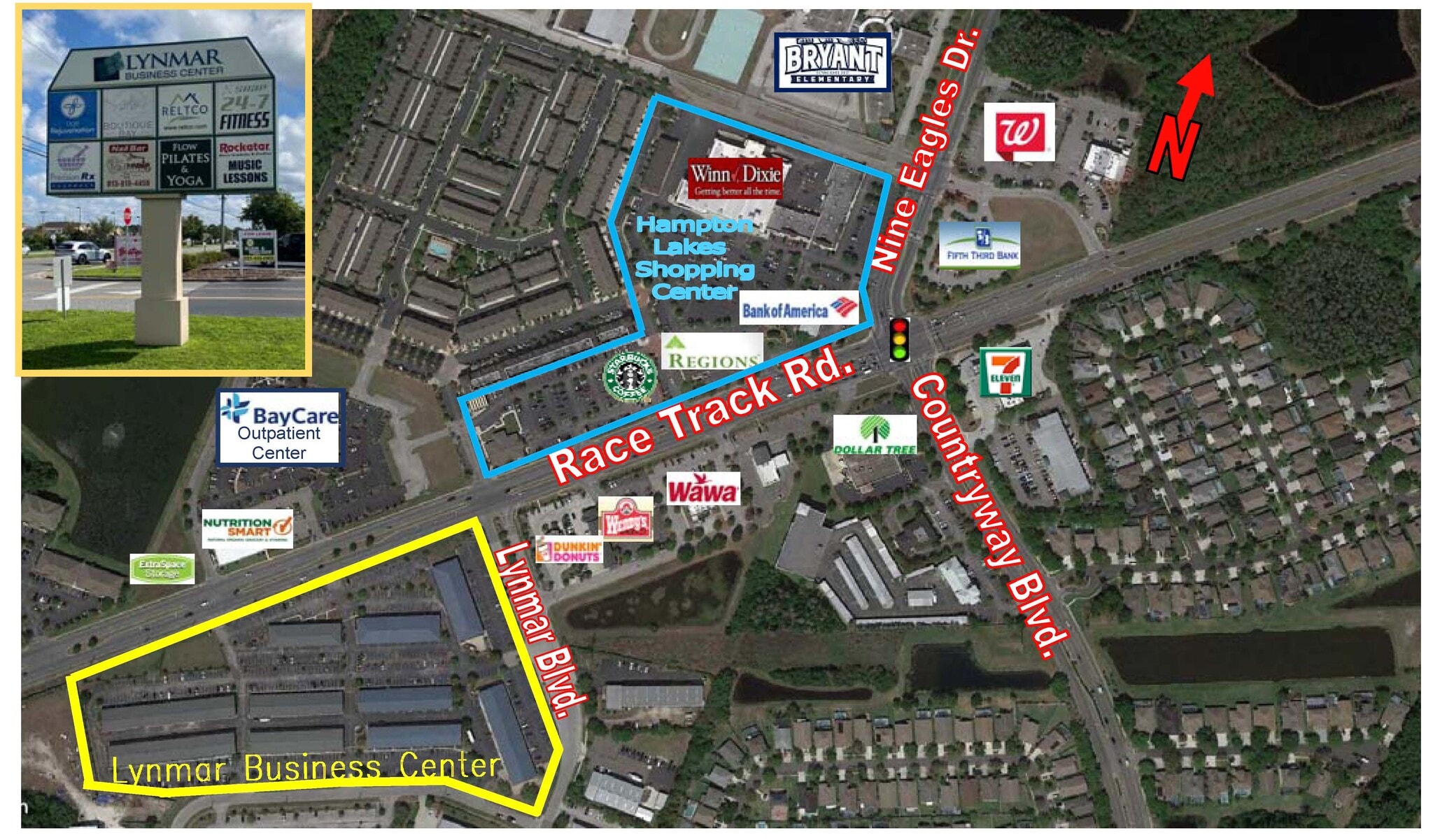 12645 Race Track Rd, Tampa, FL to rent Aerial- Image 1 of 12