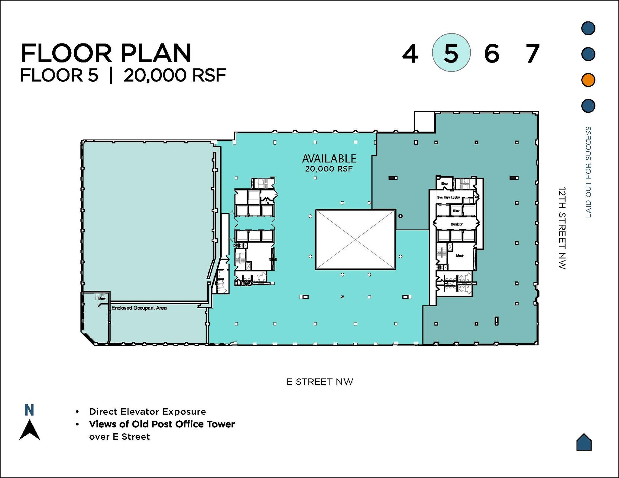 1299 Pennsylvania Ave NW, Washington, DC to rent Floor Plan- Image 1 of 1