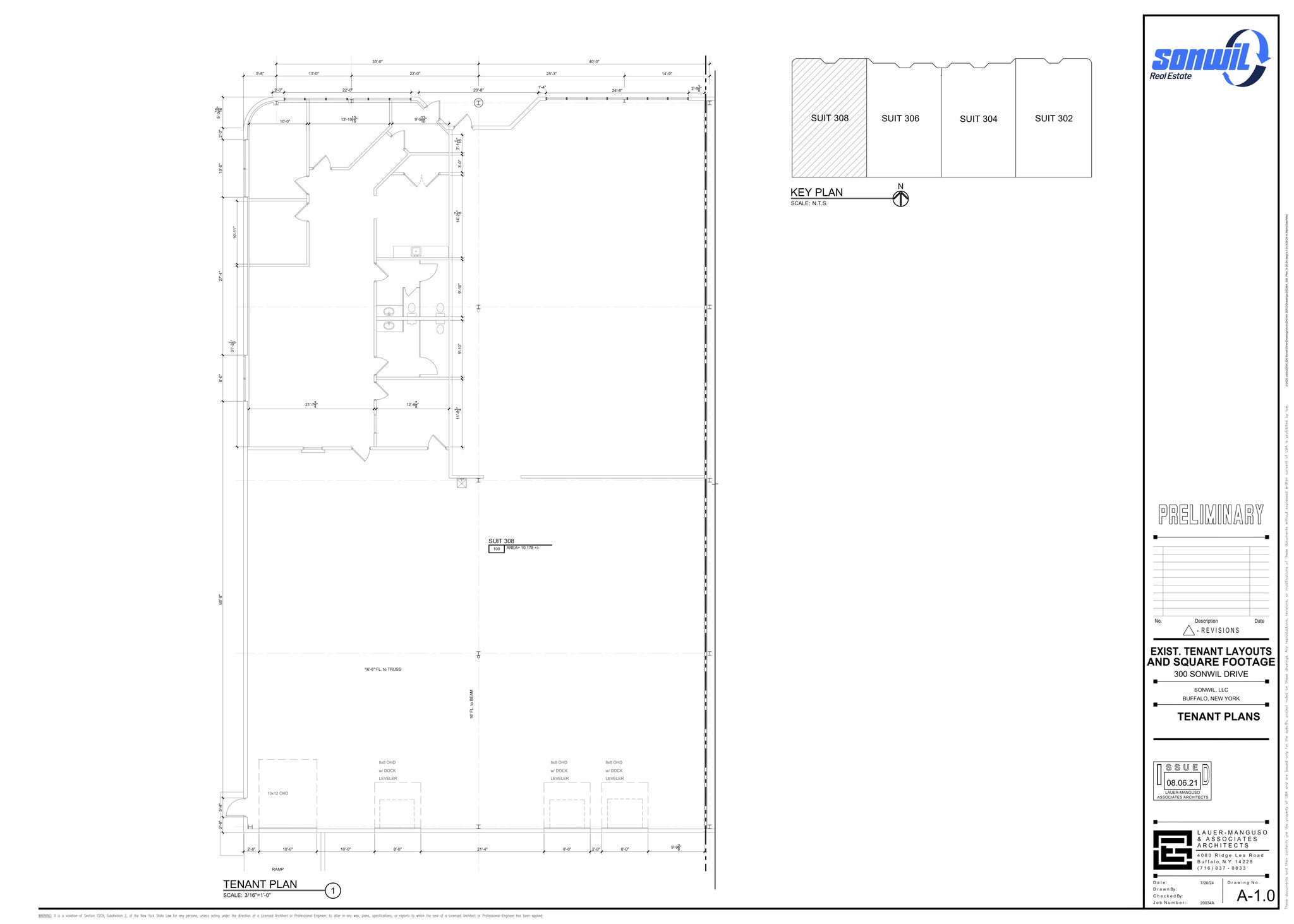 300 Sonwil Dr, Buffalo, NY for rent Site Plan- Image 1 of 1