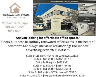 More details for 105 W Market St, Sandusky, OH - Office for Rent