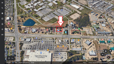 1821 Precinct Line Rd, Hurst, TX - aerial  map view