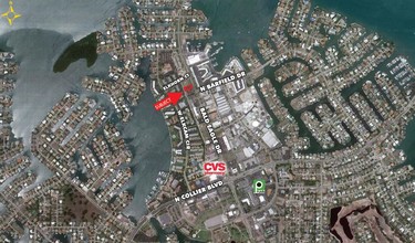 870 Bald Eagle Dr, Marco Island, FL - aerial  map view