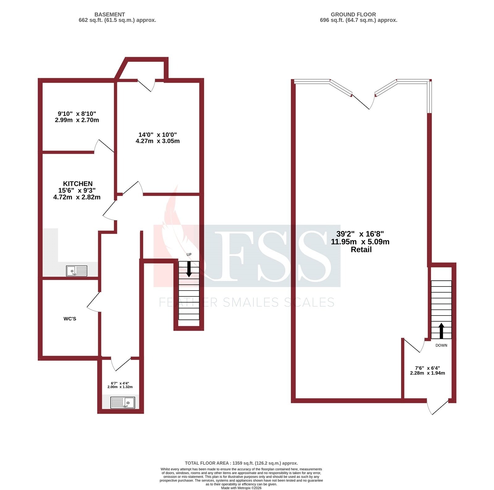 81 Station Parade, Harrogate to rent Floor Plan- Image 1 of 13