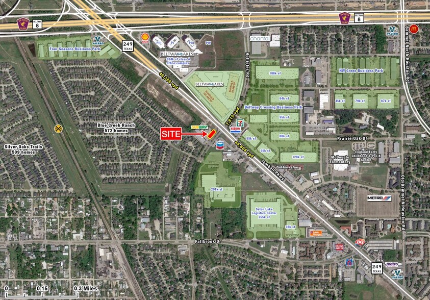 Tomball Pkwy and Hollister Rd, Houston, TX for rent - Site Plan - Image 2 of 2