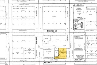 114 W Adams St, Phoenix, AZ for sale Plat Map- Image 1 of 1