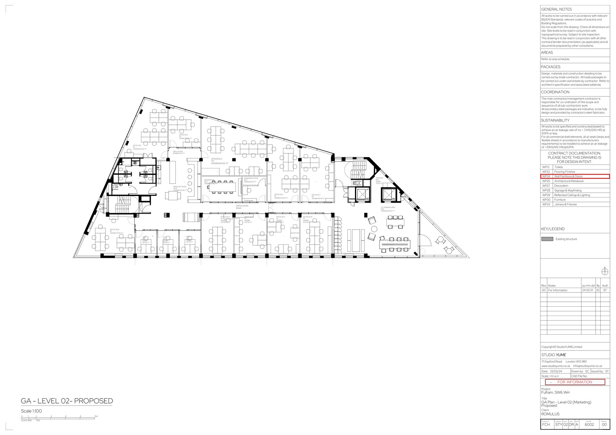 20 Fulham Broa, London to rent Site Plan- Image 1 of 11