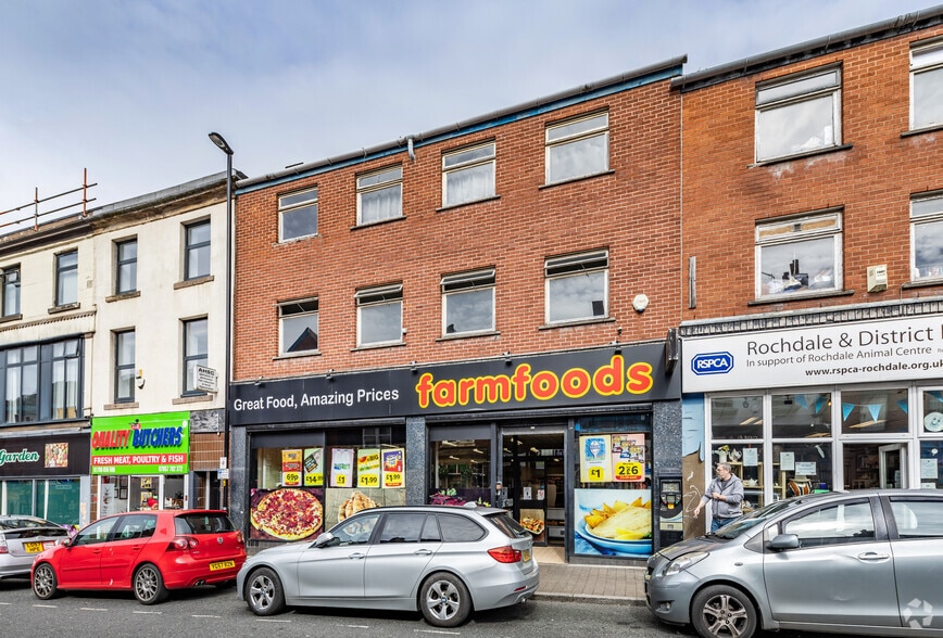 93-95 Yorkshire St, Rochdale to rent - Primary Photo - Image 1 of 5