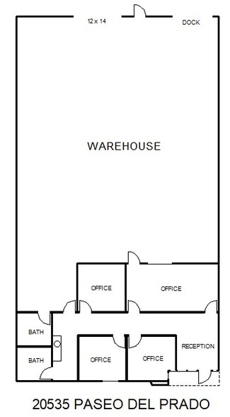 20515-20545 Paseo Del Prado, Walnut, CA for rent - Floor Plan - Image 3 of 3