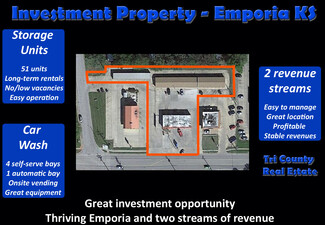 More details for Investment - Car wash and storage units – Speciality for Sale, Emporia, KS