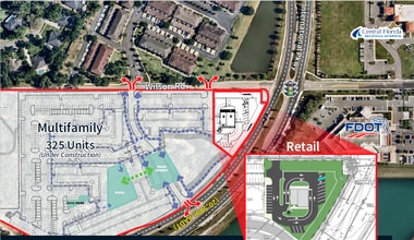 5053 Wilson Rd, Sanford, FL - aerial  map view