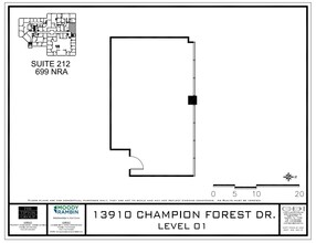 13910 Champion Forest Dr, Houston, TX for rent Floor Plan- Image 1 of 1