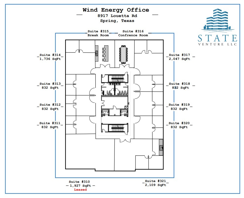 8917 Louetta Rd, Spring, TX for rent Floor Plan- Image 1 of 1