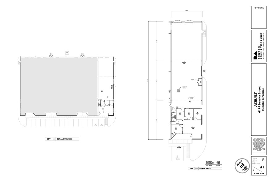 4179-4189 Senator St, Memphis, TN for rent - Floor Plan - Image 2 of 2