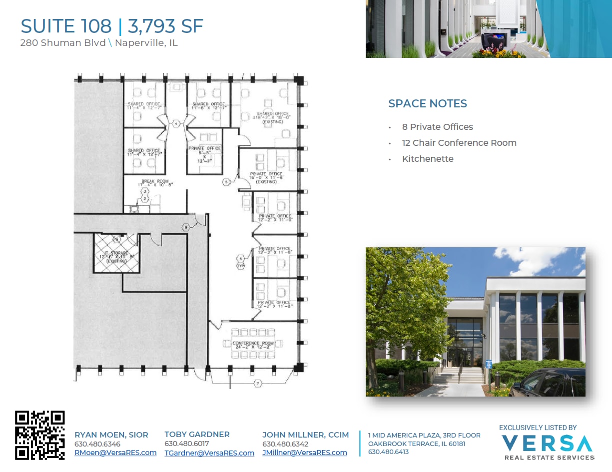 280 Shuman Blvd, Naperville, IL to rent Building Photo- Image 1 of 1