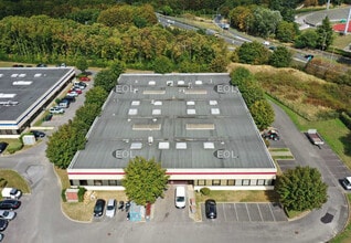 Bondoufle, ESS - Aerial map view