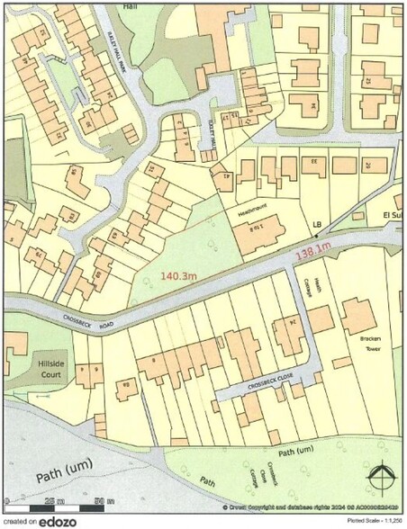 1 Old Great North Rd, Knottingley for rent - Site Plan - Image 2 of 2