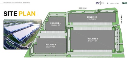 8000 Dixie Rd, Brampton, ON for rent Site Plan- Image 1 of 1