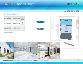 3700 Business Dr, Sacramento, CA to rent Site Plan- Image 1 of 1