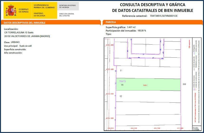 Carretera de Torrelaguna, 10, Valdetorres de Jarama, Madrid for sale - Floor Plan - Image 3 of 6