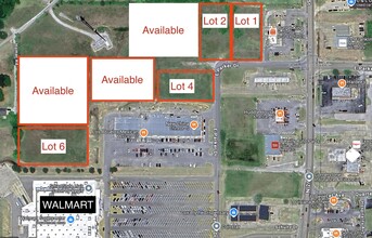 00 Lot 1 Parker Drive, Booneville, MS - aerial  map view