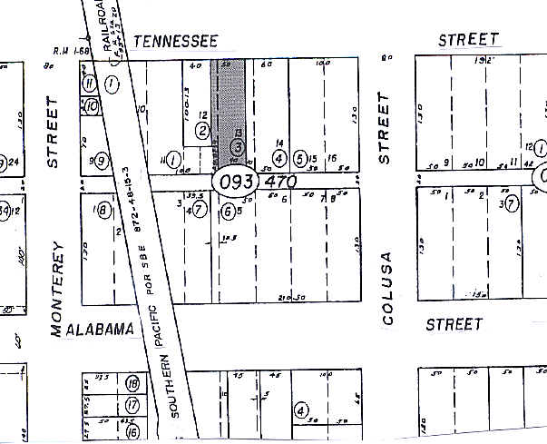 1029 Tennessee St, Vallejo, CA for sale - Plat Map - Image 2 of 23