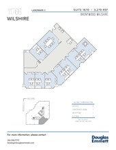 11766 Wilshire Blvd, Los Angeles, CA to rent Floor Plan- Image 1 of 1