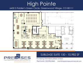 6430 S Fiddlers Green Cir, Greenwood Village, CO for rent Floor Plan- Image 1 of 26