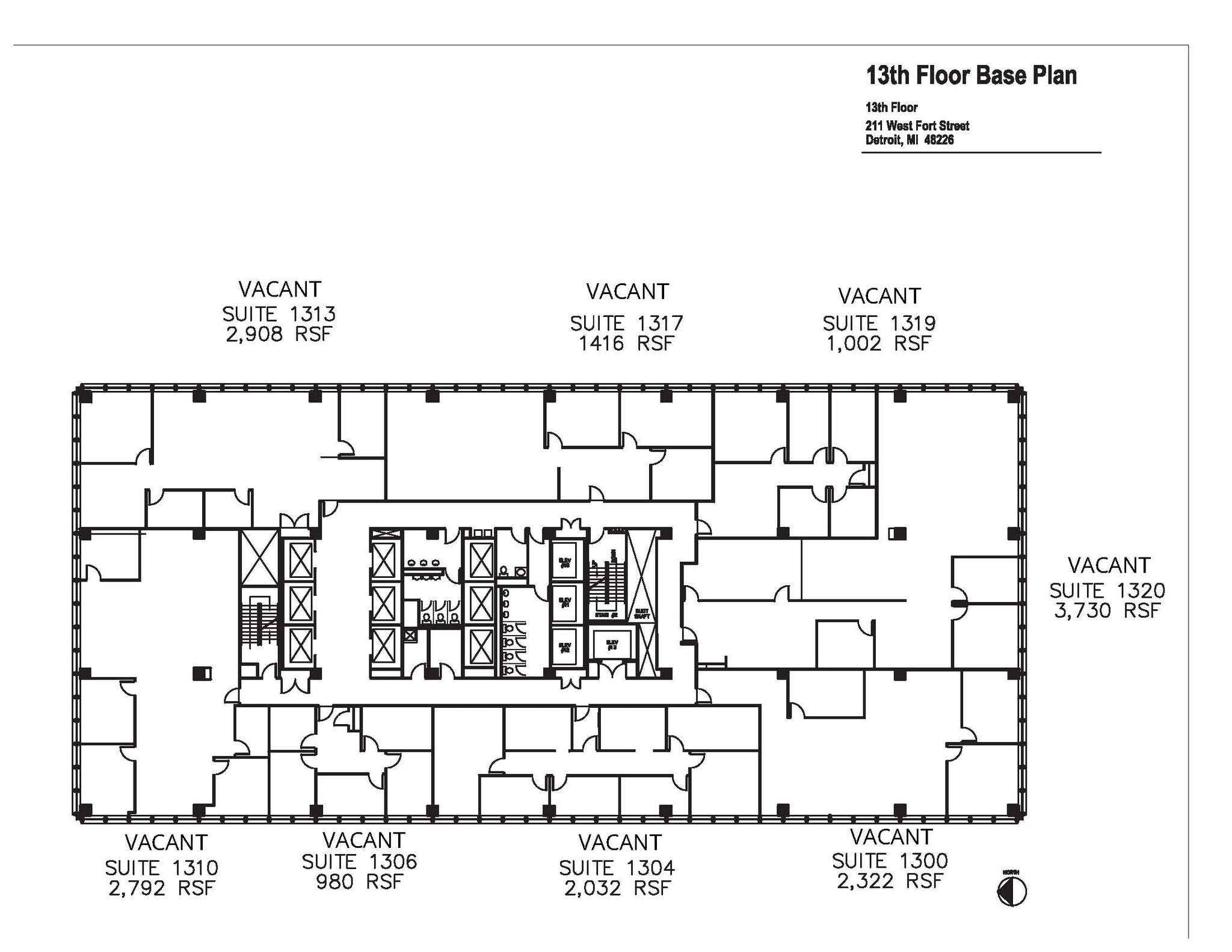 211 W Fort St, Detroit, MI for rent Building Photo- Image 1 of 1