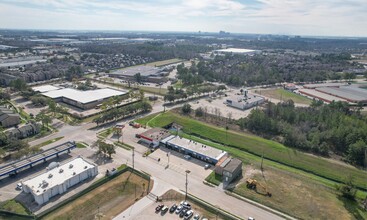 527 Barren Springs Dr, Houston, TX - aerial  map view