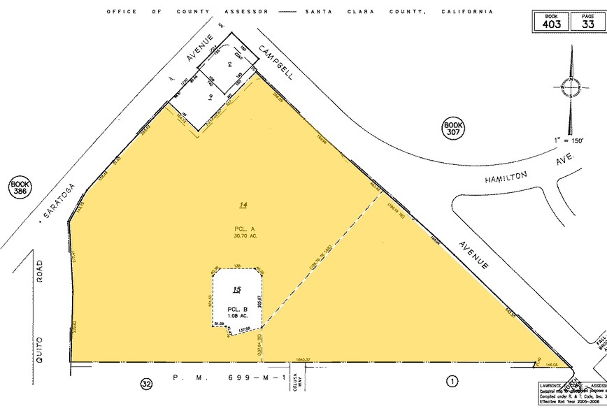 1500-1550 El Paseo De Saratoga, San Jose, CA for rent - Plat Map - Image 2 of 6