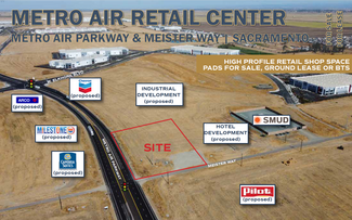 More details for NEC Metro Air Parkway and Meister way, Sacramento, CA - Retail for Rent