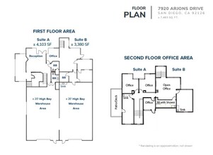 7920 Arjons Dr, San Diego, CA for rent Floor Plan- Image 1 of 1