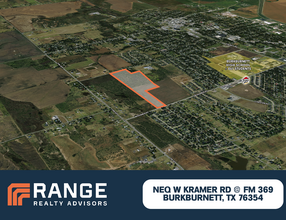 W Kramer rd, Burkburnett, TX for sale Aerial- Image 1 of 2