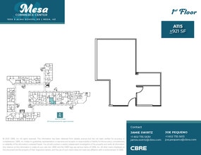 1930 S Alma School Rd, Mesa, AZ to rent Floor Plan- Image 1 of 8