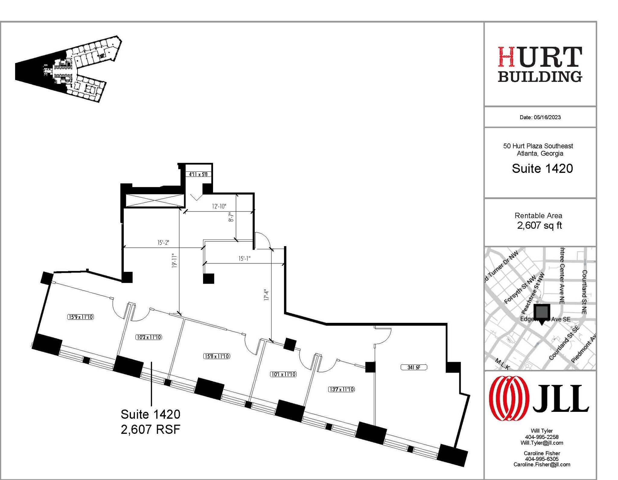 50 Hurt Plz SE, Atlanta, GA to rent Floor Plan- Image 1 of 1