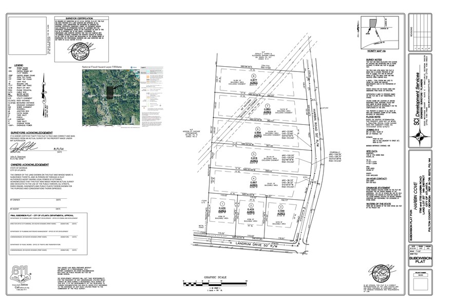 1795 Harbin Rd SW, Atlanta, GA for sale - Site Plan - Image 2 of 7