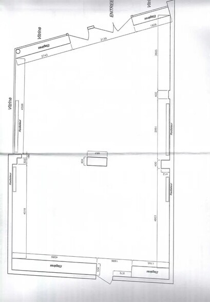 Retail in ASNIERES SUR SEINE for sale - Floor Plan - Image 3 of 3