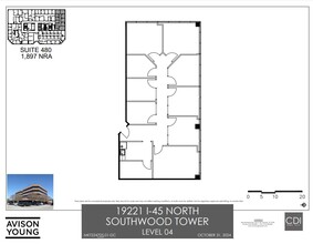 19221 Interstate 45 S, Shenandoah, TX for rent Floor Plan- Image 1 of 1