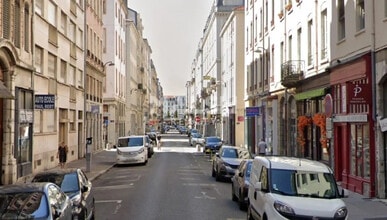 Lyon - Aerial  map view