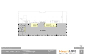 732 W Randolph St, Chicago, IL for rent Site Plan- Image 1 of 13