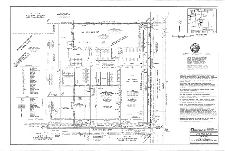 1620 N Main St, Pearland, TX for rent - Site Plan - Image 1 of 7