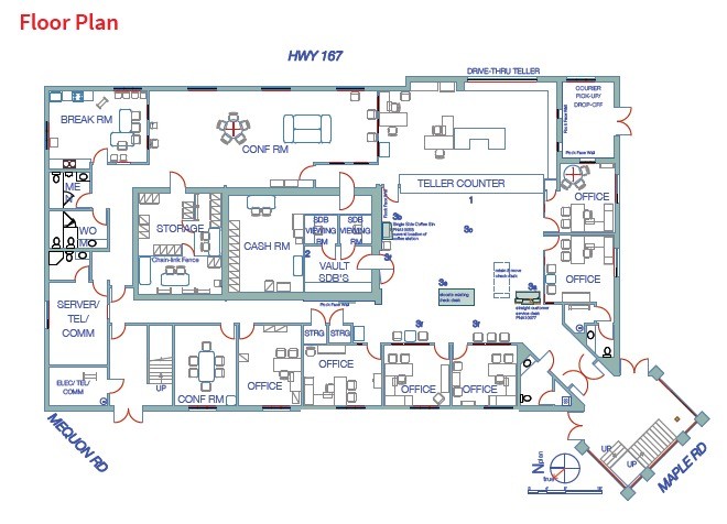 N112W18741 Mequon Rd, Germantown, WI for rent Floor Plan- Image 1 of 1