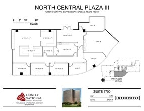 12801 N Central Expy, Dallas, TX to rent Floor Plan- Image 1 of 1