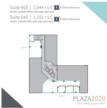 2020 Camino Del Rio N, San Diego, CA for rent Floor Plan- Image 1 of 1