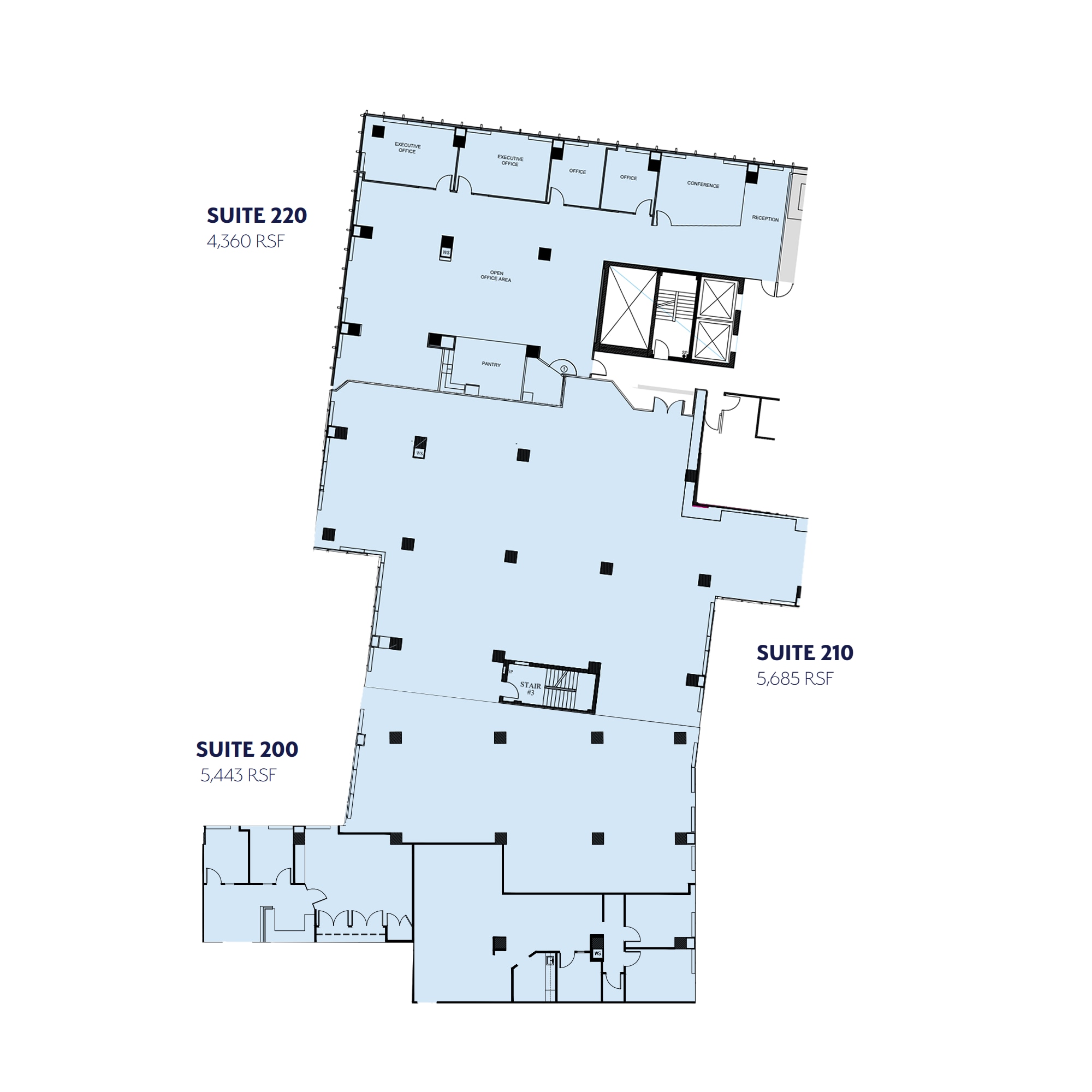 4340 East-West Hwy, Bethesda, MD to rent Floor Plan- Image 1 of 1