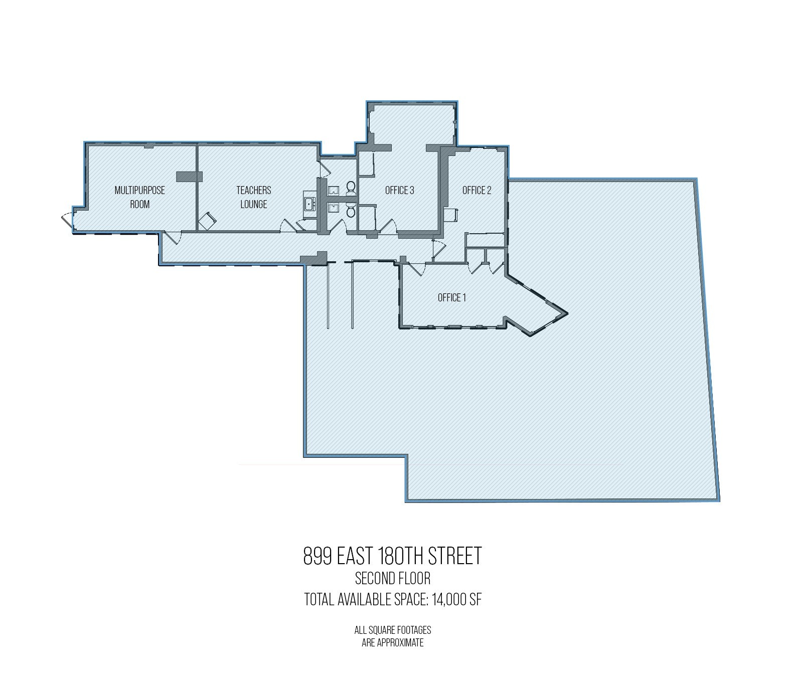 2105 Daly Ave, Bronx, NY for rent Floor Plan- Image 1 of 4