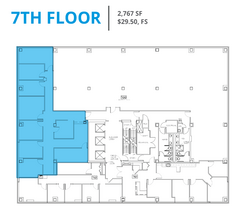 8737 Colesville Rd, Silver Spring, MD for rent Floor Plan- Image 1 of 2