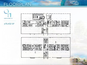 2525 N 1st St, San Jose, CA for rent Floor Plan- Image 1 of 1